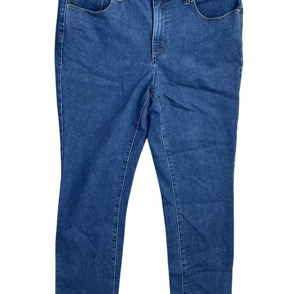 Charter Club Jeans Size 14 Lexington Straight Medium Wash Women's - Picture 1 of 6